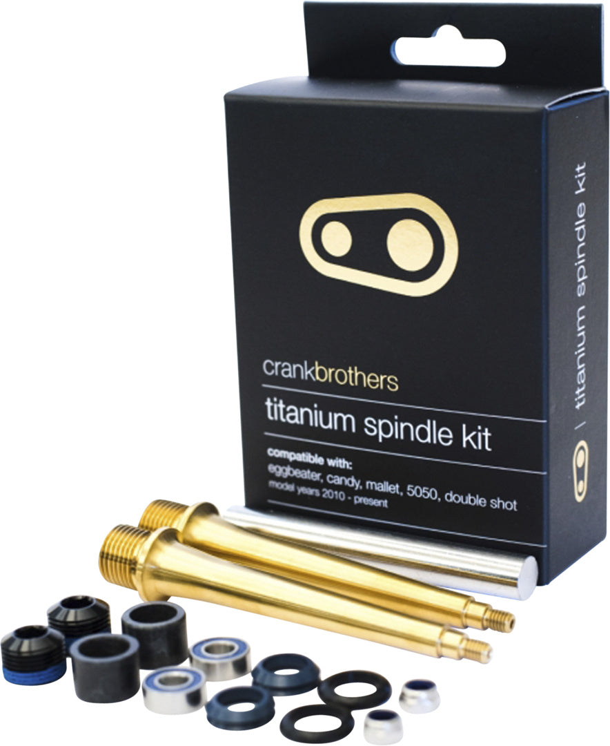 Crankbrothers Achse Titanium upgrade kit