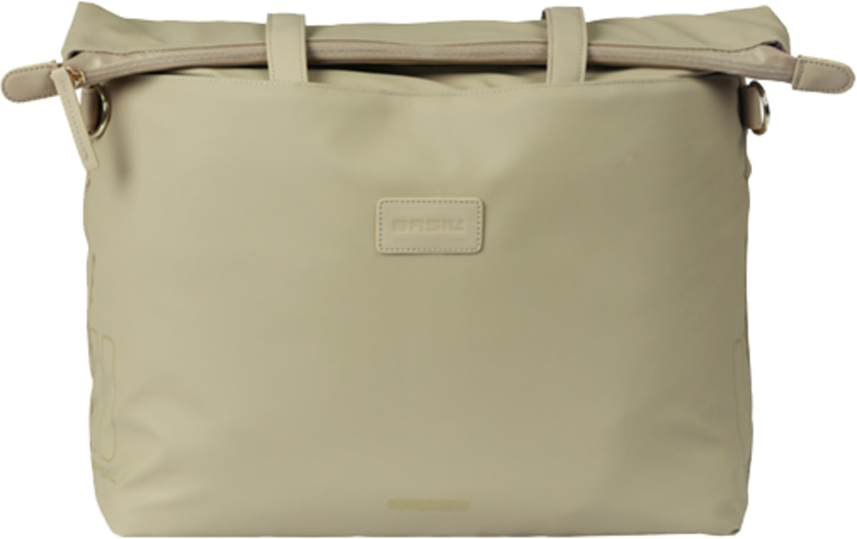Bikepacking/Zubehör Basil Manhattan Commuter Buro Fahrradtasche, taupe