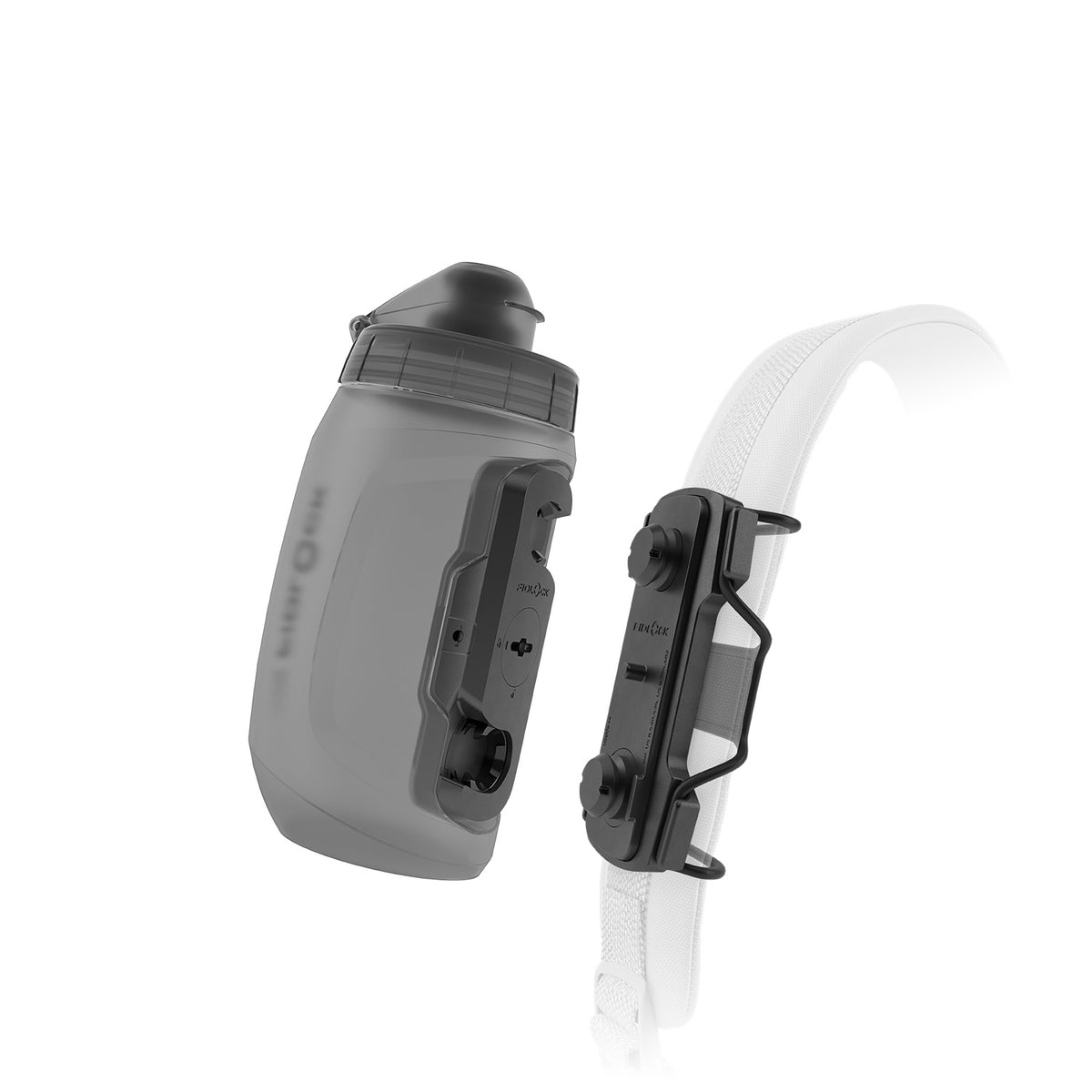 Fidlock TWIST Trinkflasche 450 ml, Set (mit Bottle Connector und Base).