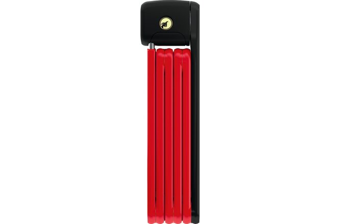 ABUS Faltschloss Bordo Lite 6055K/85 mit Halter SH 6055 rot rot / Falt