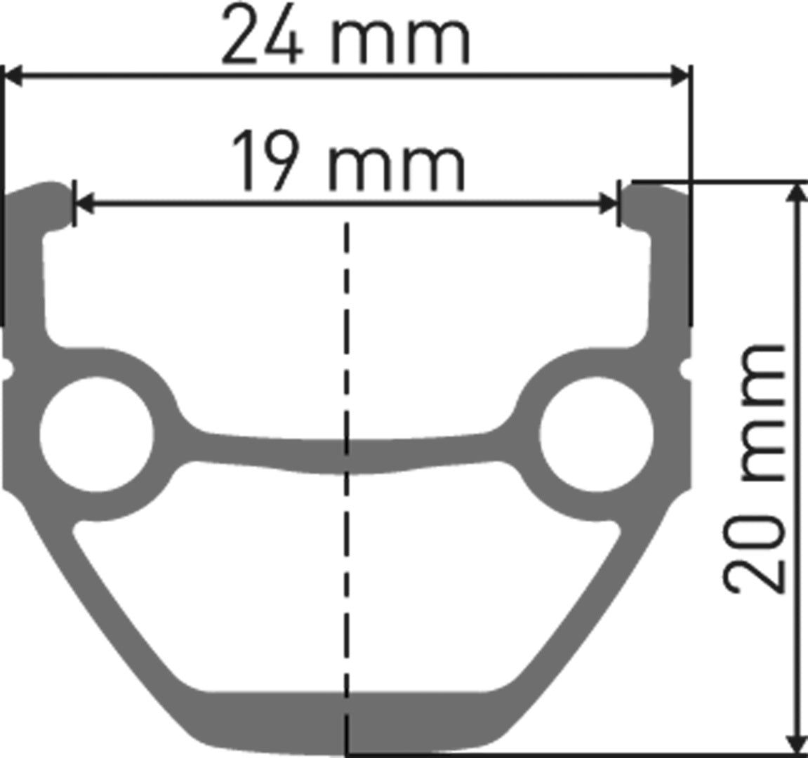DT Swiss DT 535 Felge RB 26" 19