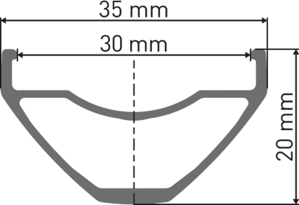 DT Swiss DT M 502 Felge DB 29" 30 28L