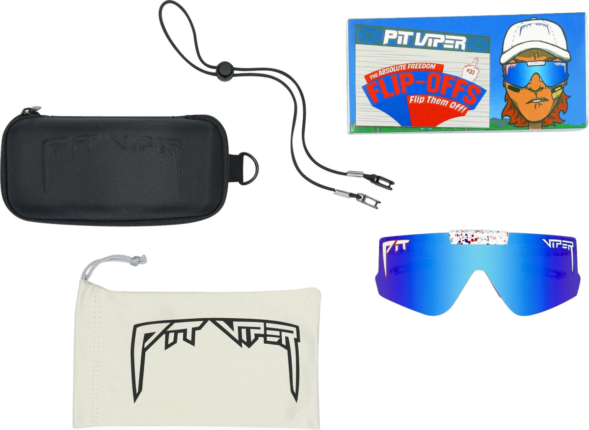 Pit Viper The Merika Flip-Offs HDPV Polarized Blue