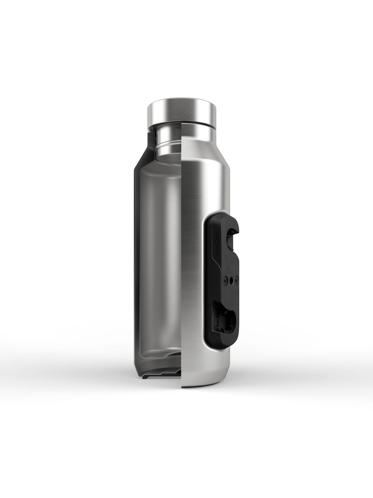 Fidlock TWIST Trinkflasche 500 ml Edelstahl isoliert, Single (mit Bottle Connector, ohne Base)