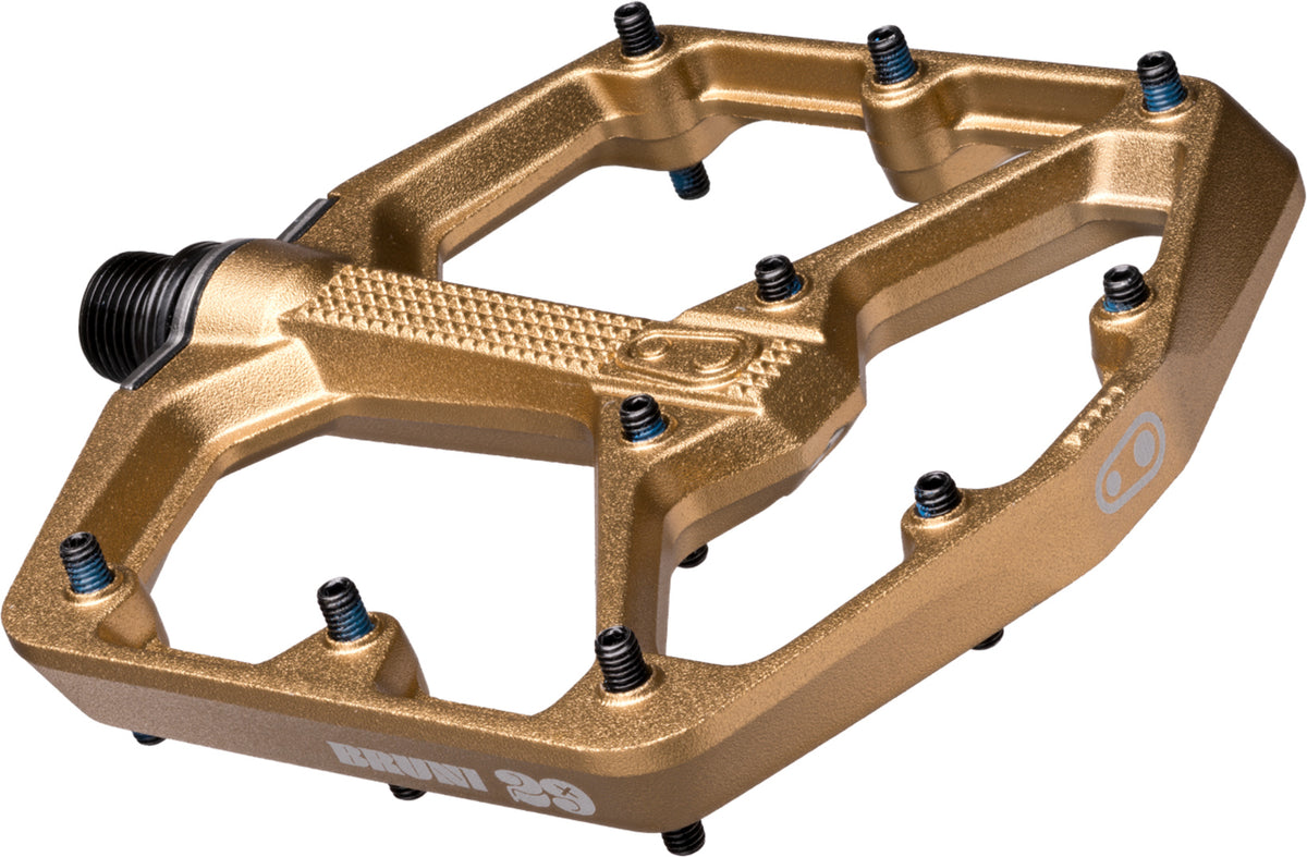 Crankbrothers CB Pedal Stamp 7 large Loic Bruni Signature Bronze Edition