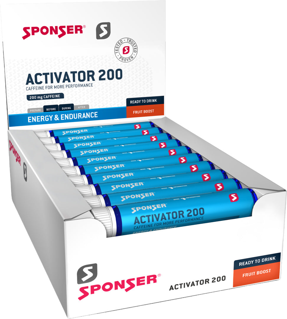 Sponser Activator 200, FRUIT BOOST Display (30 x 25 ml)