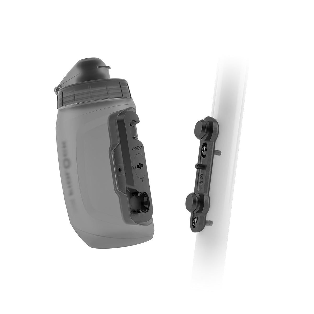 Fidlock TWIST Trinkflasche 450 ml, Set (mit Bottle Connector und Base).