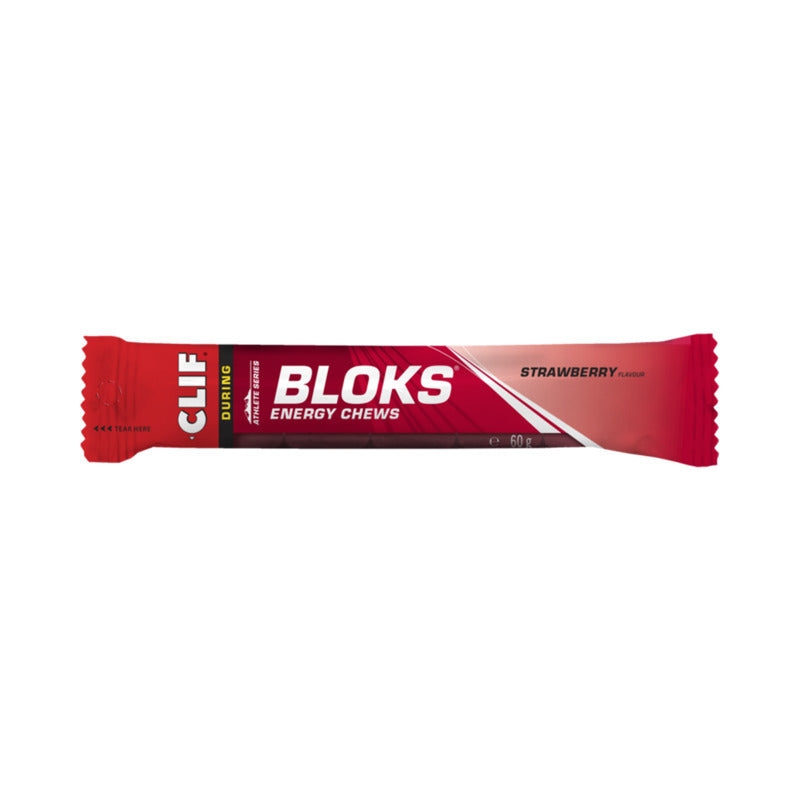 CLIF Bloks Strawberry - 18er Packung - 18er Packung