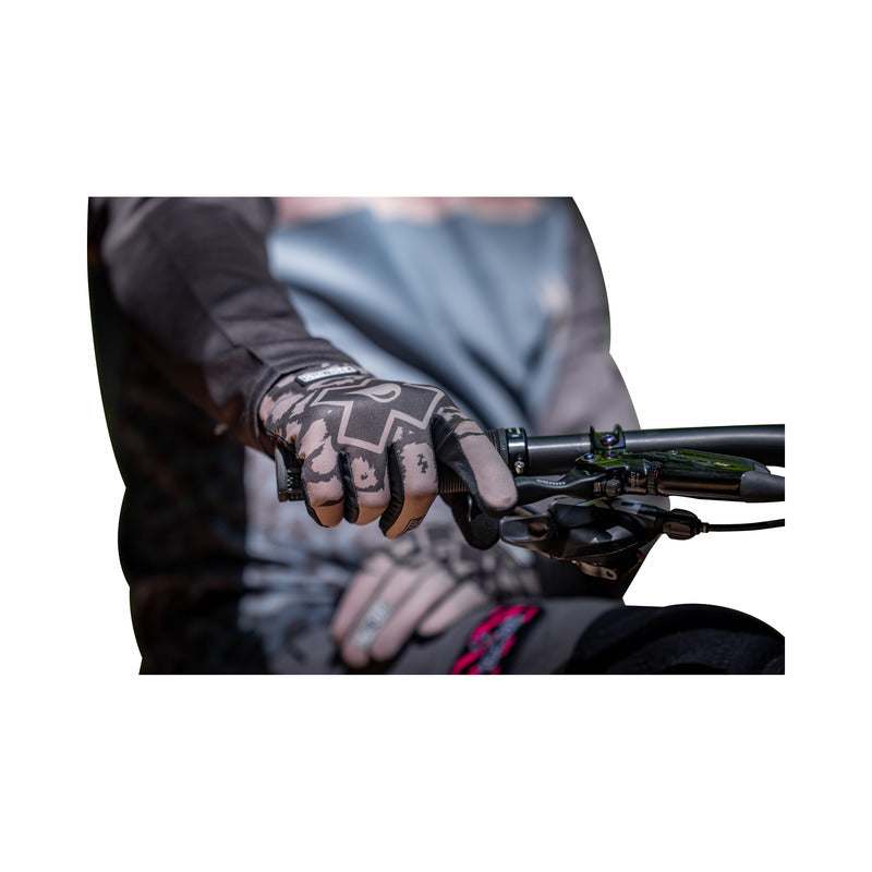 MTB Handschuhe Grey/Stone Leopard