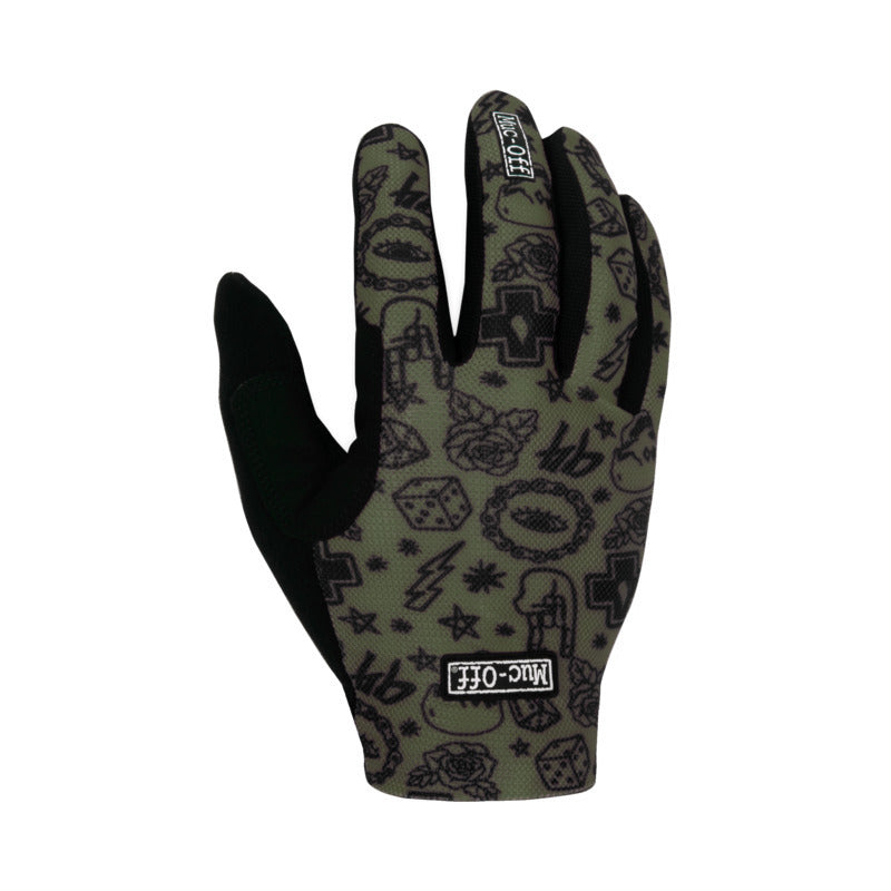 Muc-Off Lightweight Mesh Ride Gloves Green