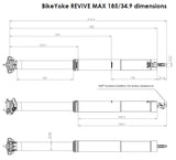 BikeYoke REVIVE Vario-Sattelstütze,