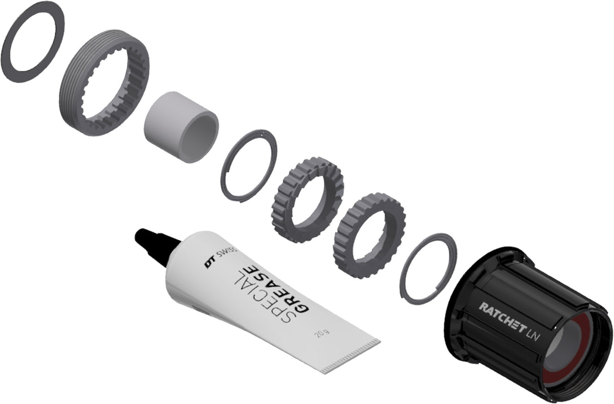 DT Swiss DT Service Kit Ratchet LN W. Rotor MTB HG 18T