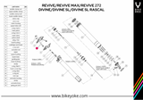 BikeYoke Saddle Clamp Bolt Short M5 x 37 mm. Divine (#3), Revive/Revive MAX/Divine SL/Divine SL Rascal (#4 ),Revive 3.0/Revive MAX 3.0 (#5),Revive 272 (#11).