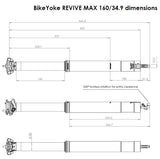 BikeYoke REVIVE Vario-Sattelstütze,