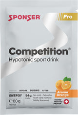 Sponser Competition, ORANGE Display (20 x 60 g)