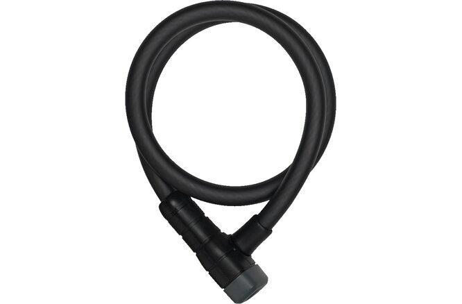 ABUS Kabelschloss Racer 6412K/85 mit Halter SCMU 6K schwarz schwarz
