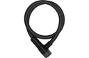 ABUS Kabelschloss Racer 6412K/85 mit Halter SCMU 6K schwarz schwarz