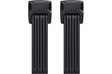 ABUS Faltschloss Bordo 6000K/90 TwinSet mit 2 Halter SH 6000/90 schwarz schwarz / Falt