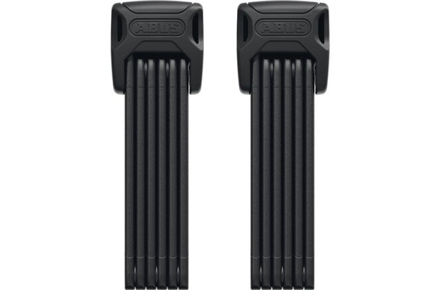 ABUS Faltschloss Bordo 6000K/90 TwinSet mit 2 Halter SH 6000/90 schwarz schwarz / Falt