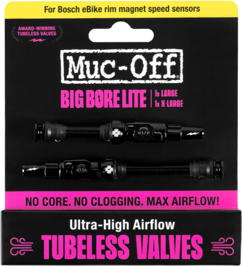 Muc-Off Muc Off Tubeless Big Bore Lite Ventil Kit Bosch Rim Magnet