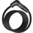 ABUS Spiralkabelschloss Numero 5510C/180 Code mit Halter SCMU 5C schwarz schwarz