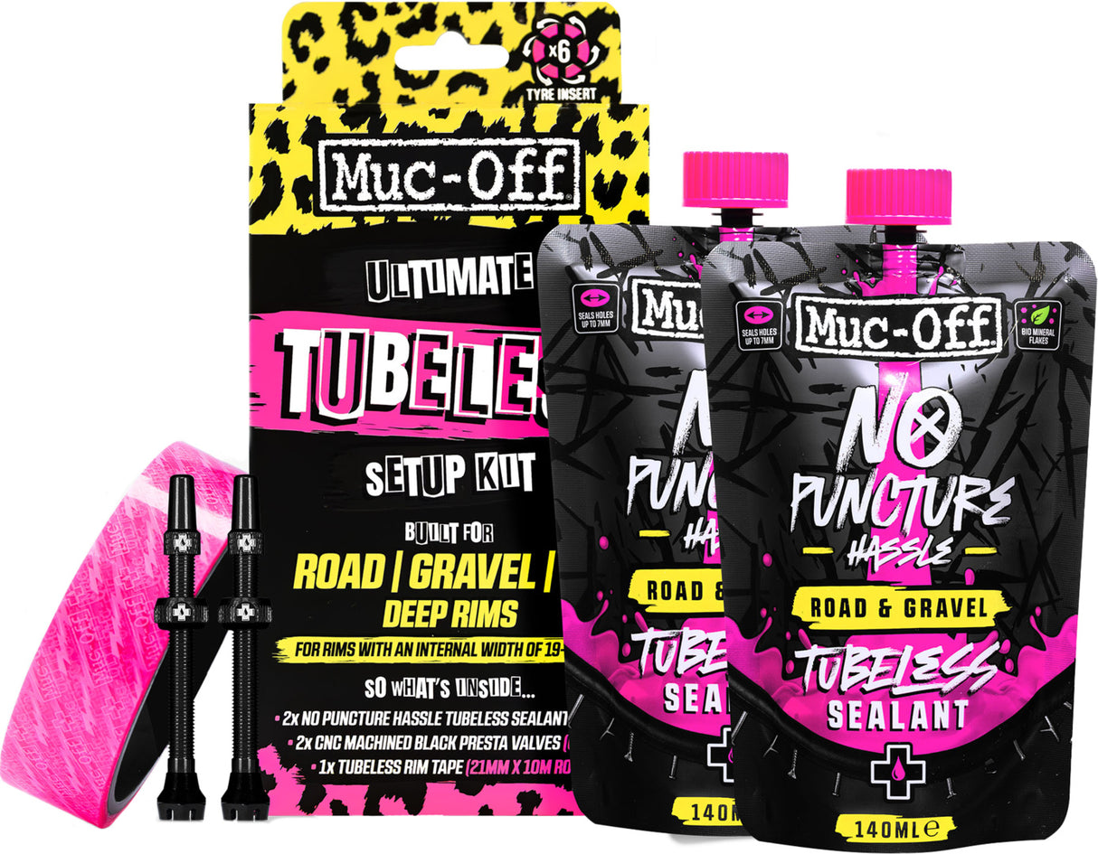 Ultimate Tubeless Setup Kit - Road / Gravel 60mm