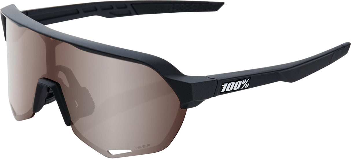 Brille S2 Soft Tact Black-HiPER Crimson Silver Mirror Lens
