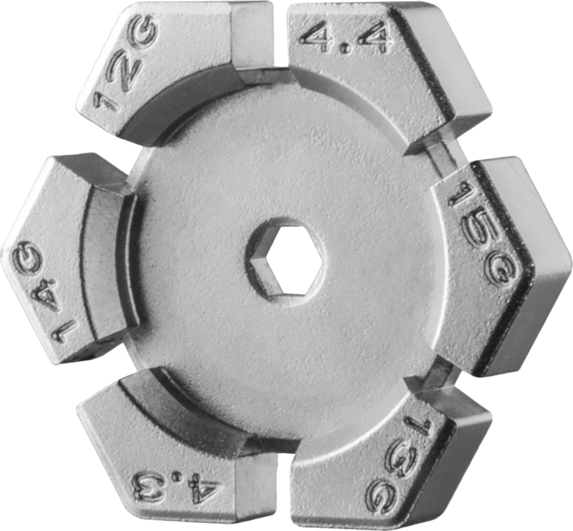 Birzman Nippelspanner, 6-in-1-Werkzeug
