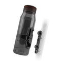 Fidlock TWIST Trinkflasche 700 ml Life – Set (mit Bottle Connector, mit Bike Base). Clear Dark