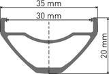 DT Swiss DT E 532 Felge DB 27.5" 30