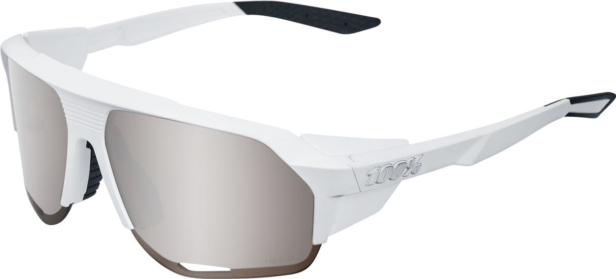 Brille Norvik Soft Tact White-HiPER Silver Mirror Lens