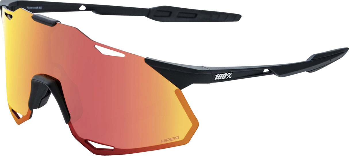 Brille Hypercraft XS Soft Tact Black-HiPER Red Multilayer Mirror Lens