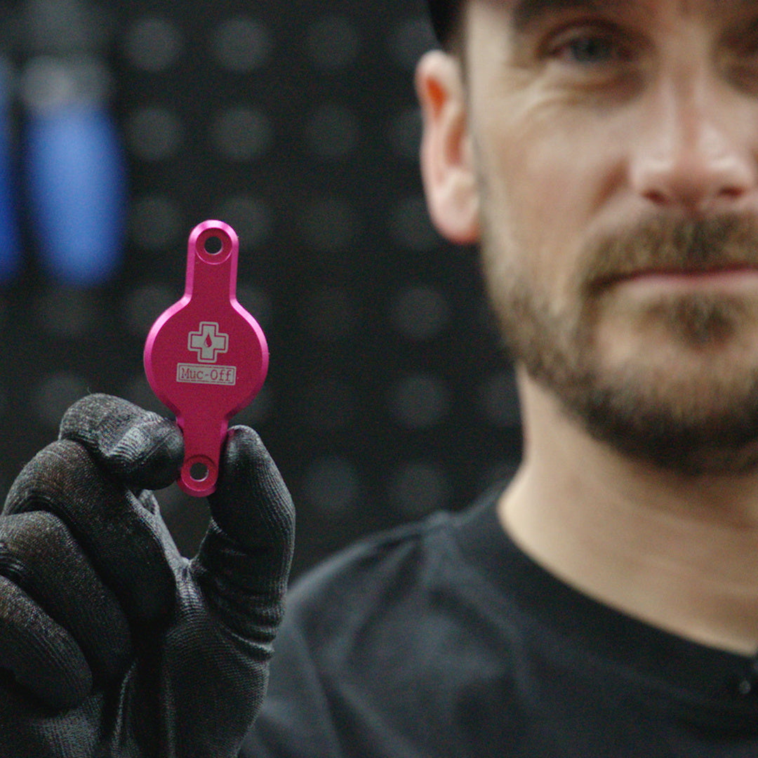 Secure Tag Holder Matte Black