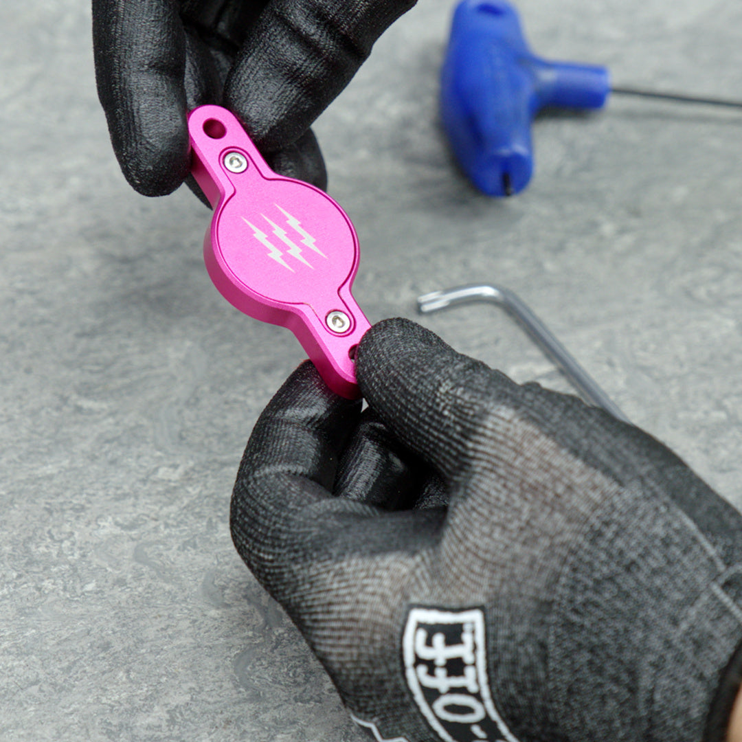 Secure Tag Holder Matte Black
