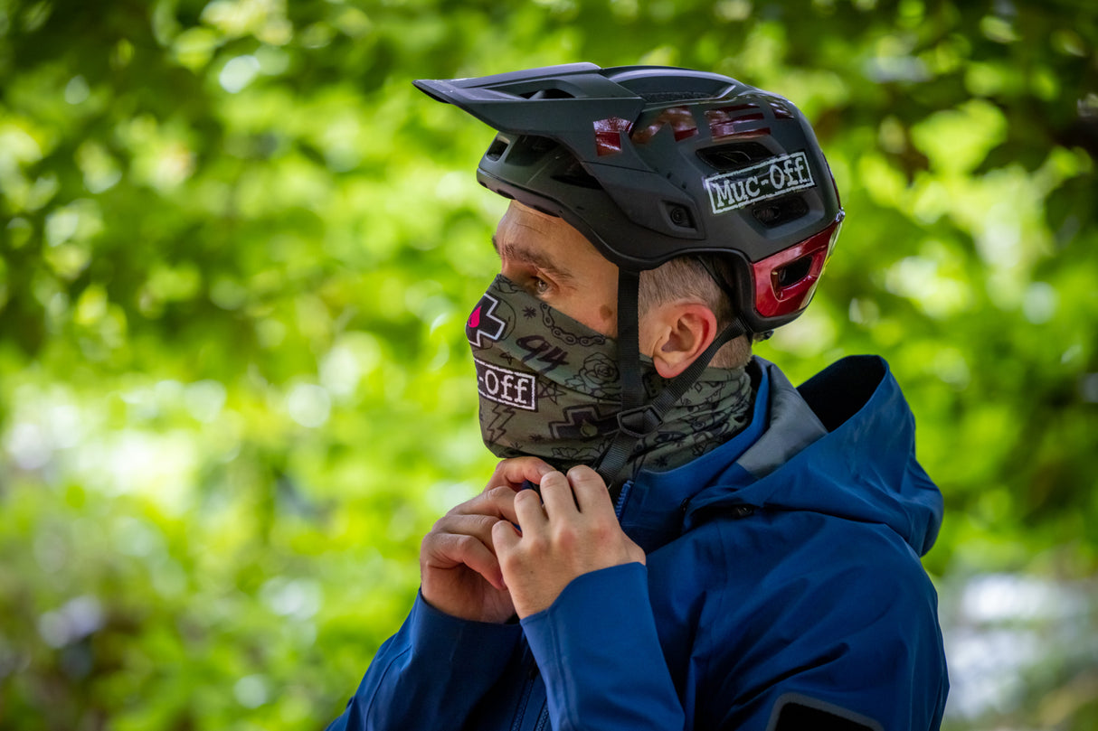 Winter Neck Gaiter punk green