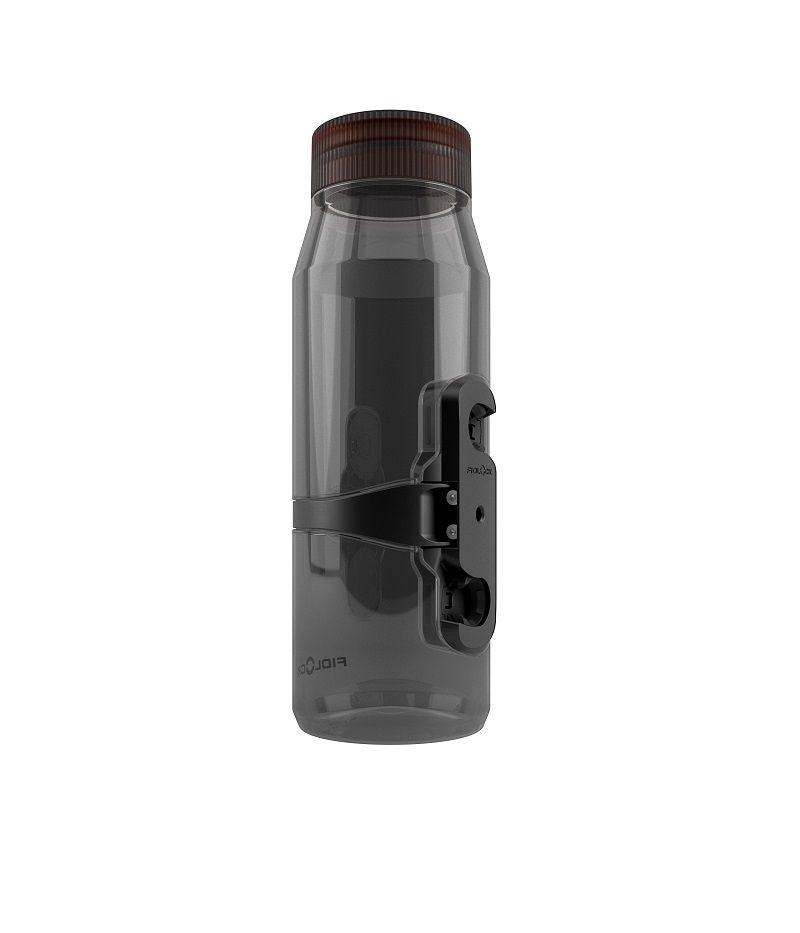 Fidlock TWIST Trinkflasche 700 ml Life – Single (mit Bottle Connector, ohne Bike Base). Clear Dark