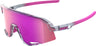 Brille Slendale - Polished Translucent Grey - Purple Multilayer Mirror Lens