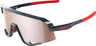 Brille Slendale - Gloss Crabon Fiber - HiPPER Crimson-Silver Mirror Lens
