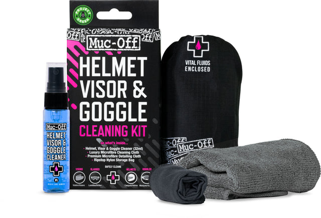 Visor, Lens & Goggle Cleaner Kit V2 32ml