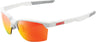 Brille Sportcoupe matte White-HiPER Red Multilayer Mirror Lens + Clear Lens Included
