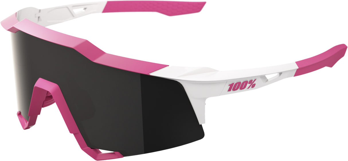 Brille Speedcraft Puddy Pink White - Smoke Lens