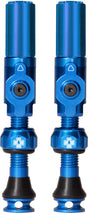 Tubeless Valves Big Bore Hybrid Blue