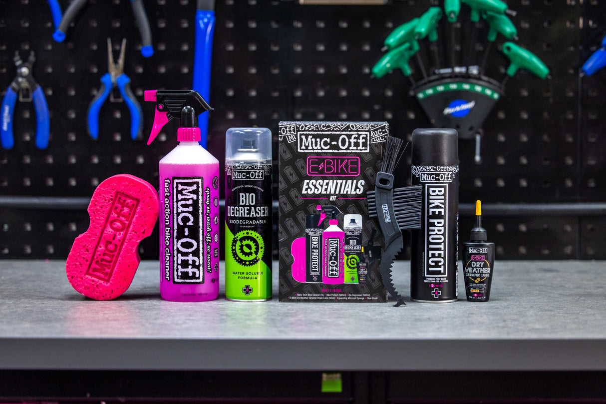 Muc-Off eBike Essentials Clean Protect & Lube Kit