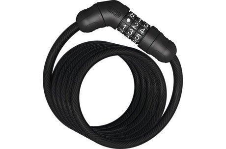 ABUS Spiralkabelschloss Star 4508C/150 Code schwarz schwarz