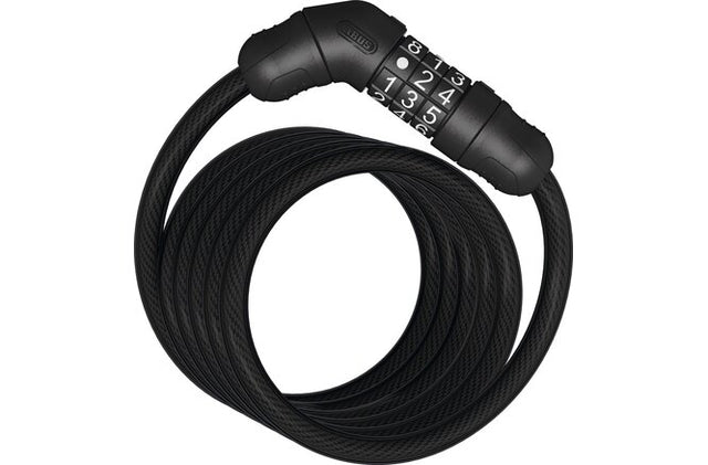 ABUS Spiralkabelschloss Star 4508C/150 Code schwarz schwarz