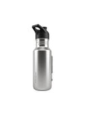 Fidlock TWIST Trinkflasche 400 ml Edelstahl – Single (mit Bottle Connector, ohne Bike Base). Brushed