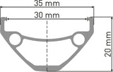 DT Swiss DT E 593 Felge DB 27.5" 30