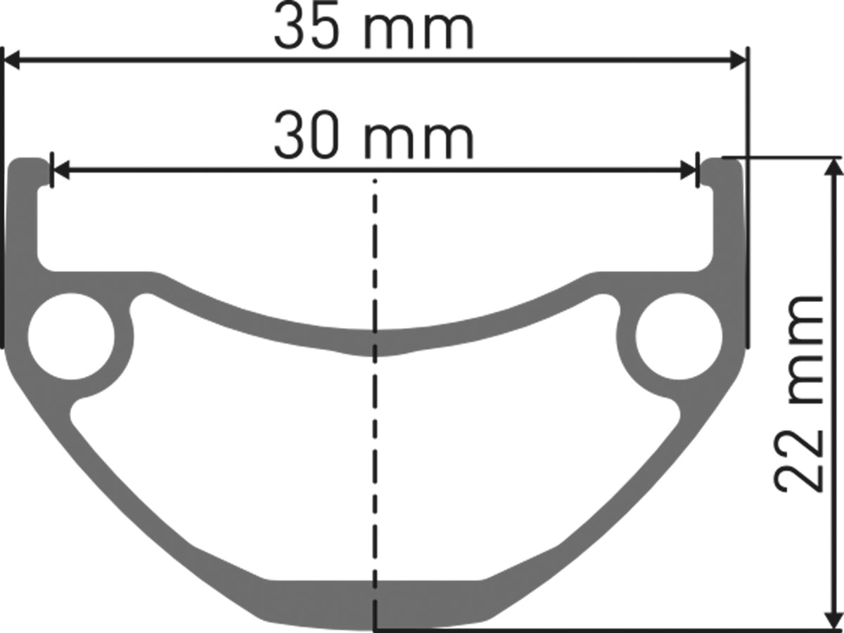 DT Swiss DT U 663 Felge DB 26" 30