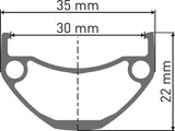 DT Swiss DT U 663 Felge DB 26" 30