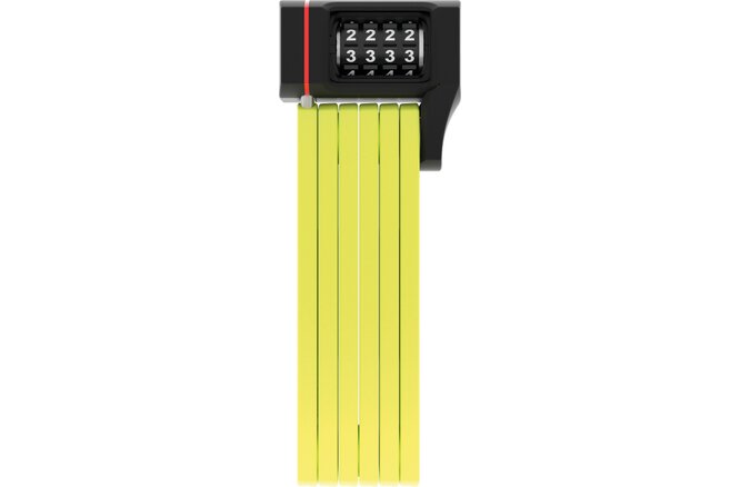 ABUS Faltschloss uGrip Bordo Combo 5700/80 Code Halter SH 5700/80 lime m / lime / Falt